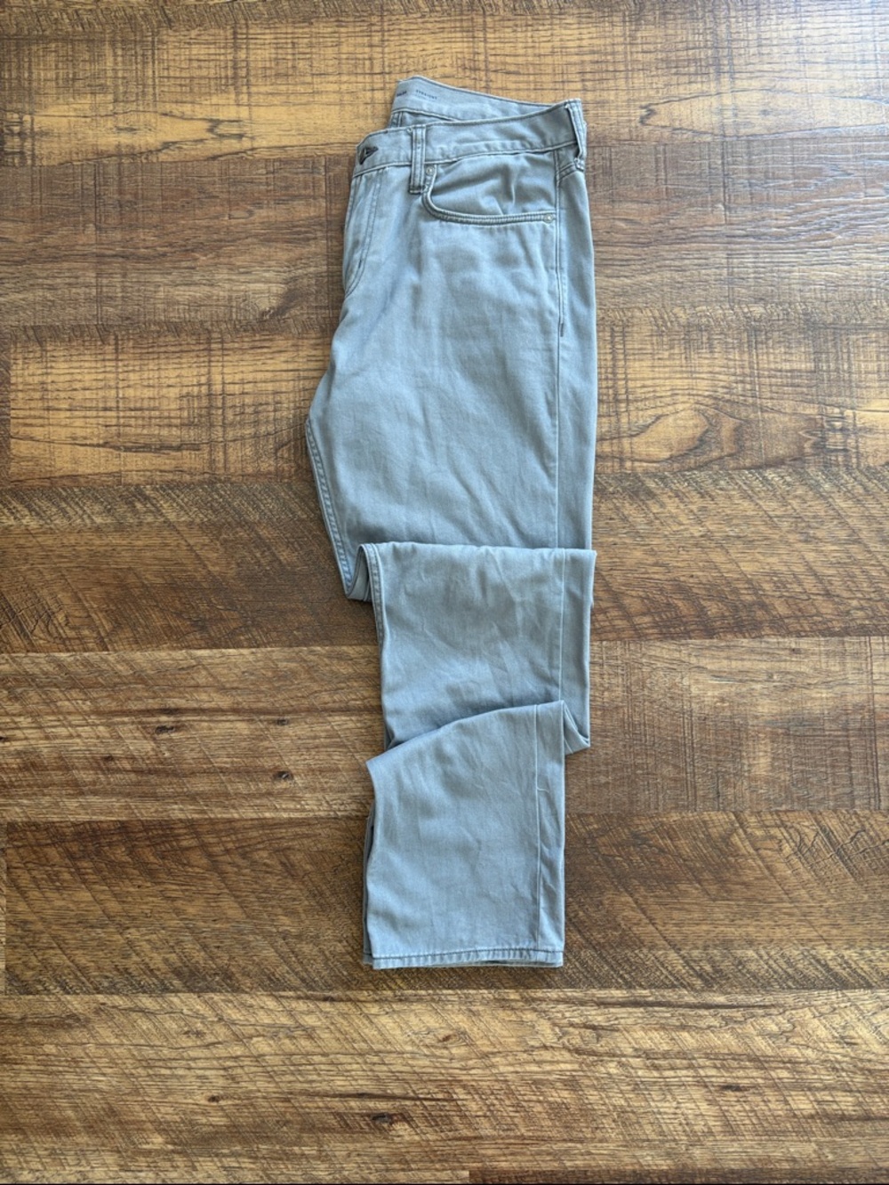 Old Navy Light Gray Straight Pants